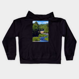 Lower Tahquamegon Falls Kids Hoodie